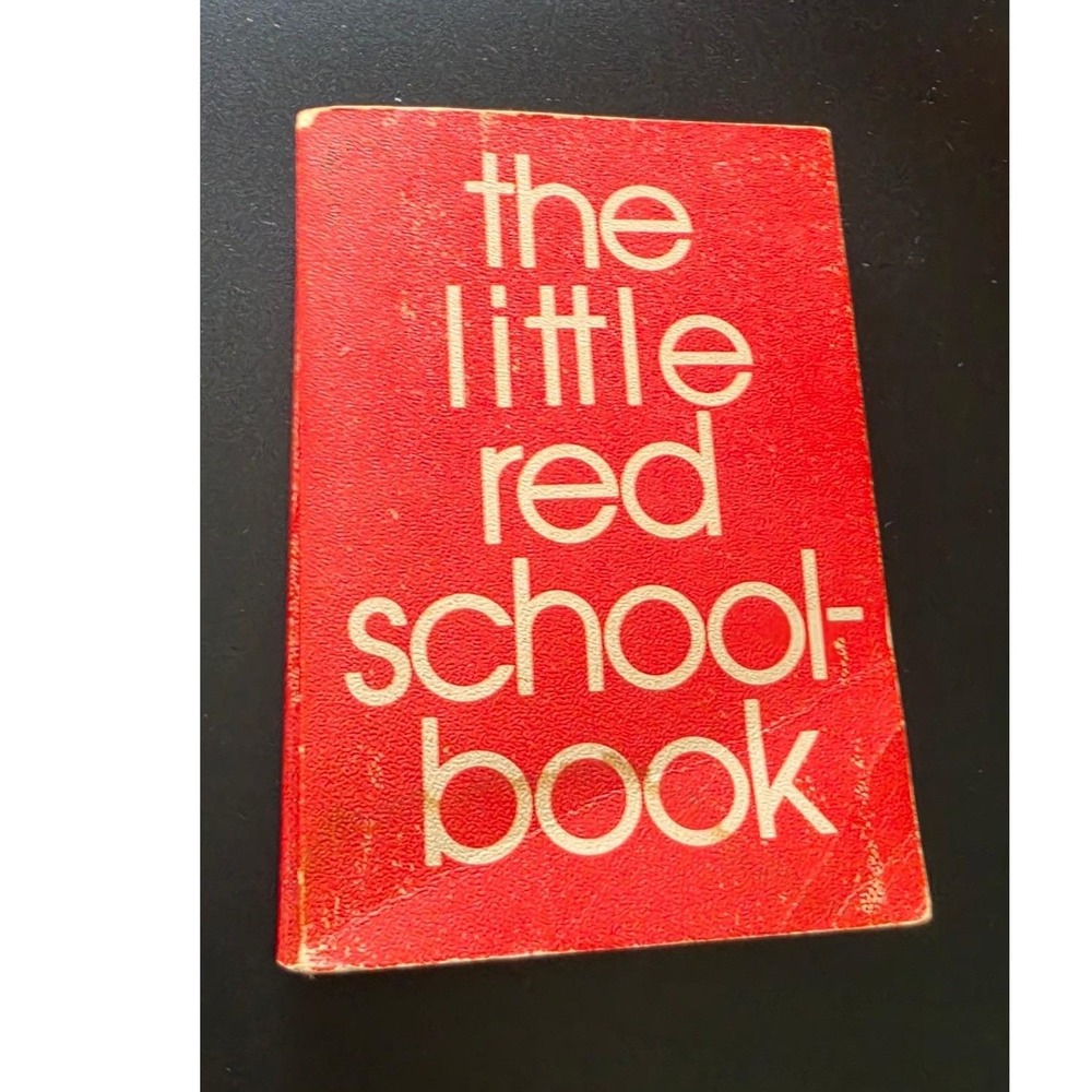 The Little Red Schoolbook Soren Hansen Jesper Jensen Pocket Books Vintage 1971